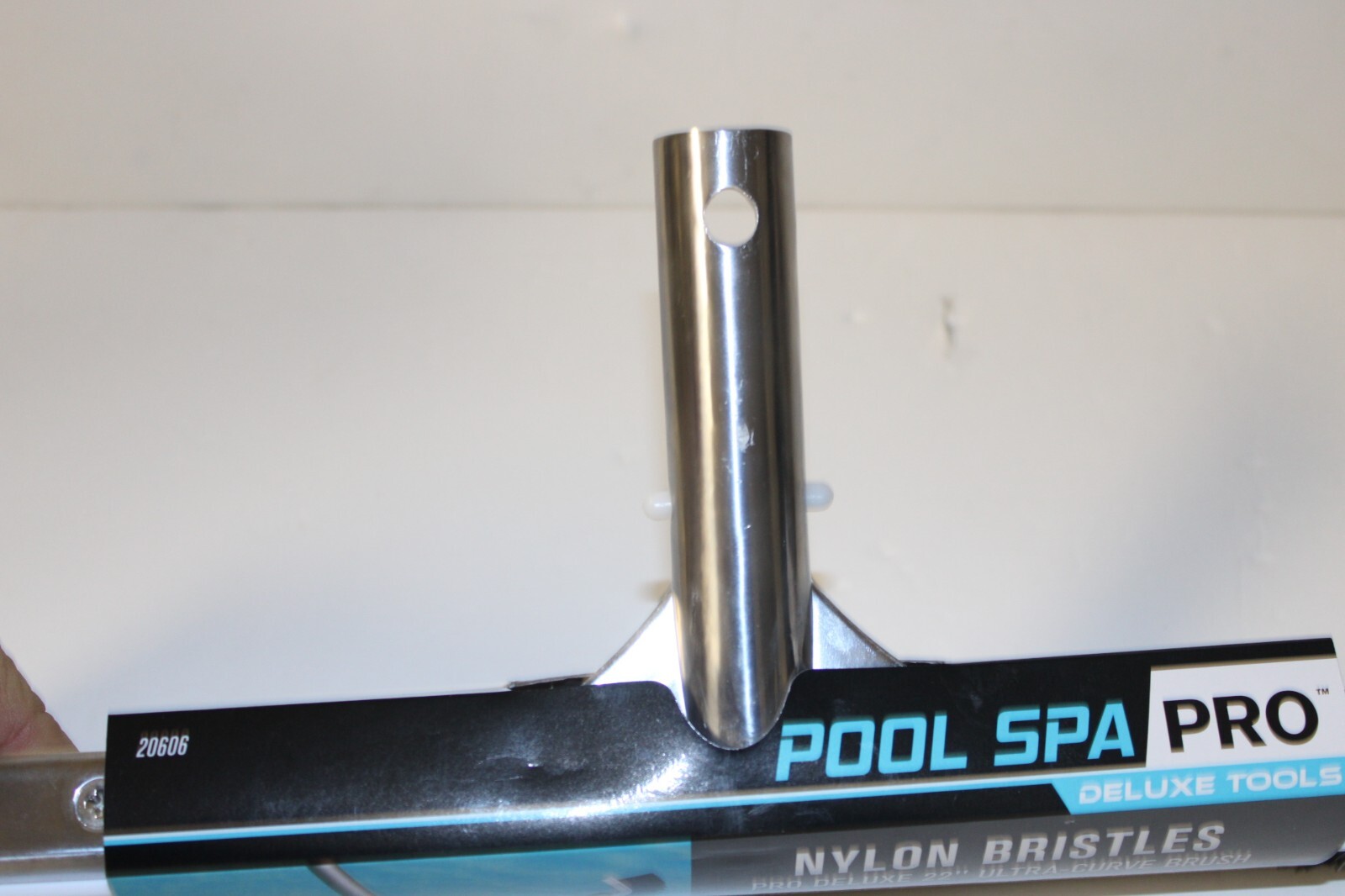 Pool Spa Pro Deluxe 22 Inch Ultra-Curve Swimming Pool and Spa Cleaning Brush