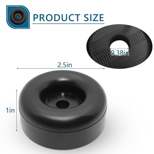 Anti Vibration Heavy Duty Rubber Foot, 1 X 2.5 Inch, Shock Pad Fit for Air