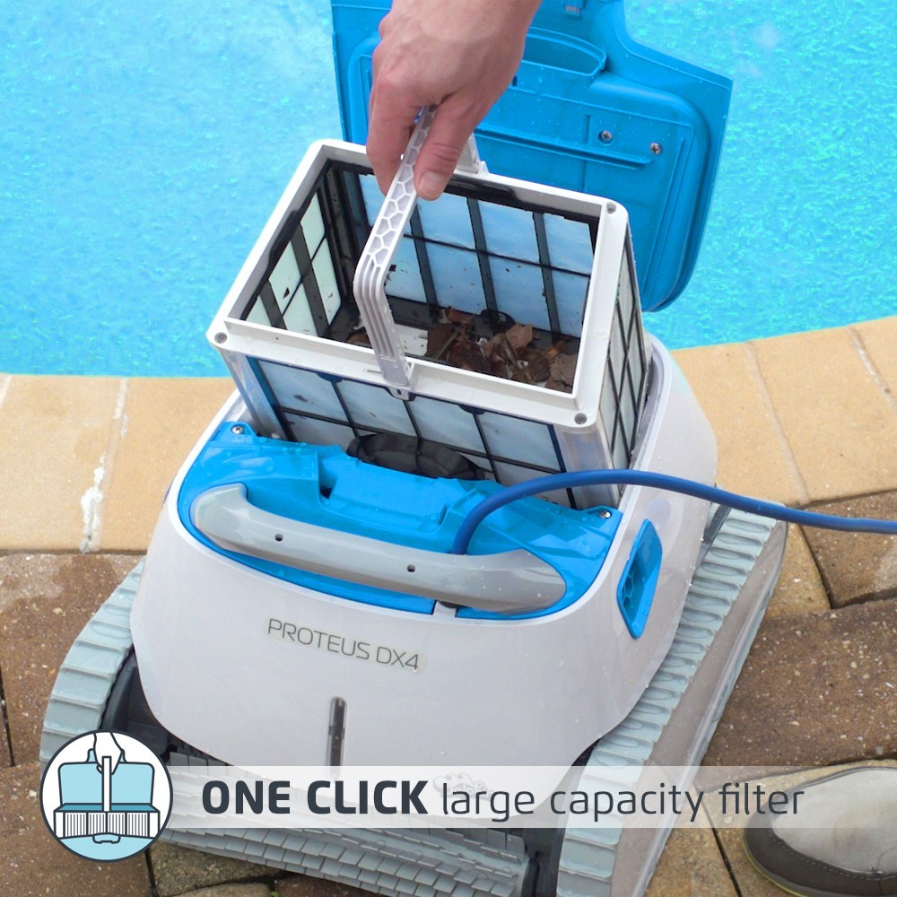 Dolphin Proteus DX4 robotic pool cleaner 88886207-LSWF