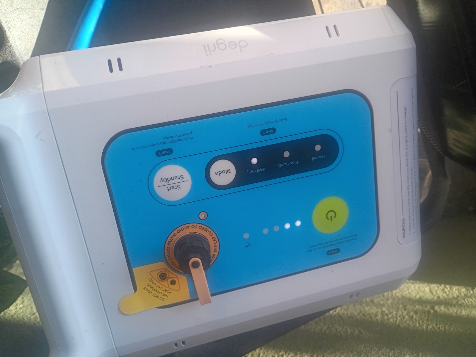 Degrii Zima Pro Cordless Robotic Pool Cleaner for Above/In-Ground Pools
