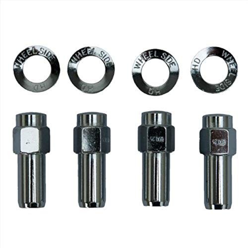 601-1412 12mm x 1.5RH Closed End Lug Nut Kit, (Pack of 4)
