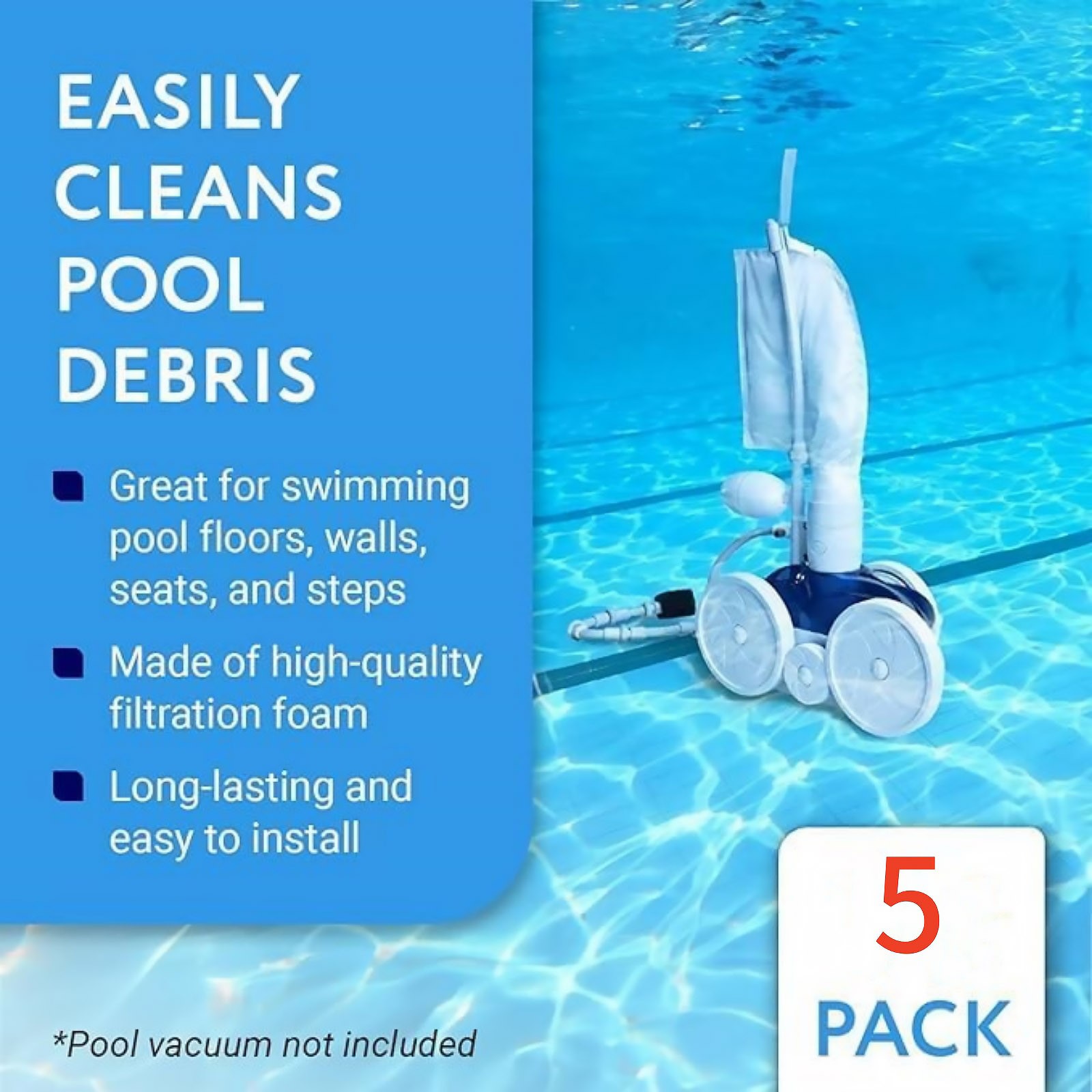 5* Pool Cleaner Sweep Hose Tail Scrubber Repair Kit For Polaris Models 280