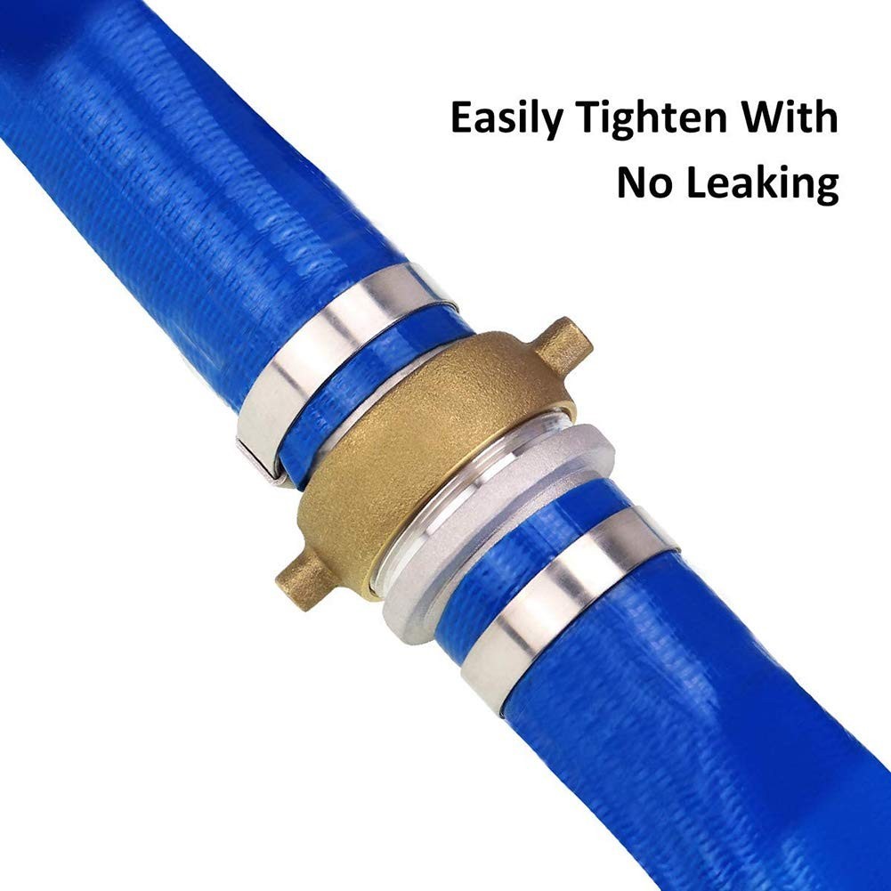 Heavy Duty 1.5&Prime; x 50&prime; Blue PVC Backwash Discharge Hose for Swimming Pools