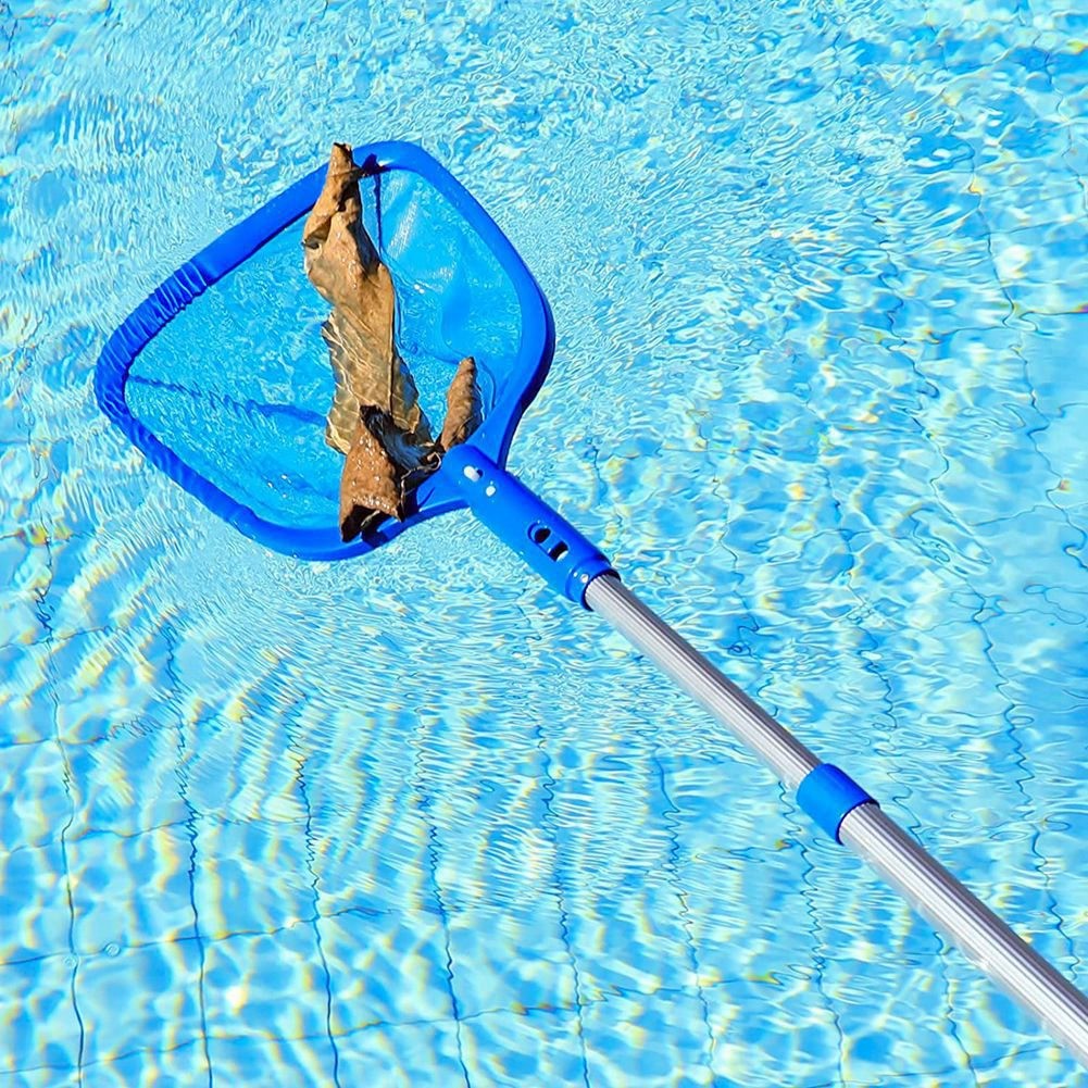 Pool Skimmer Pool Net with 3 Section Pole,Pool Skimmer Net with Fine Mesh7239