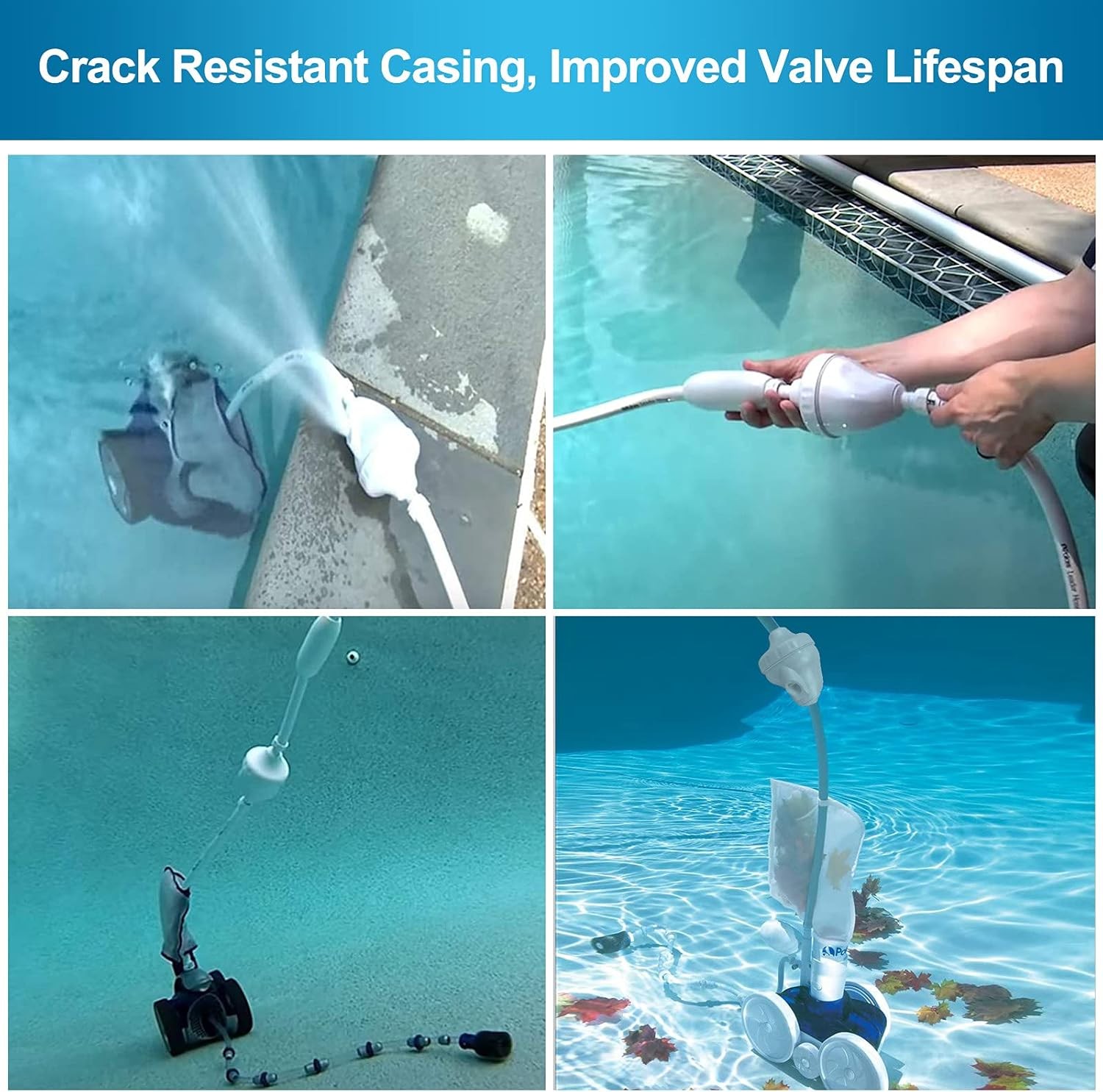 2pcs G52 Backup Valve Fit Polaris Pool Cleaner 180 280 380 480 3900 Pool Cleaner