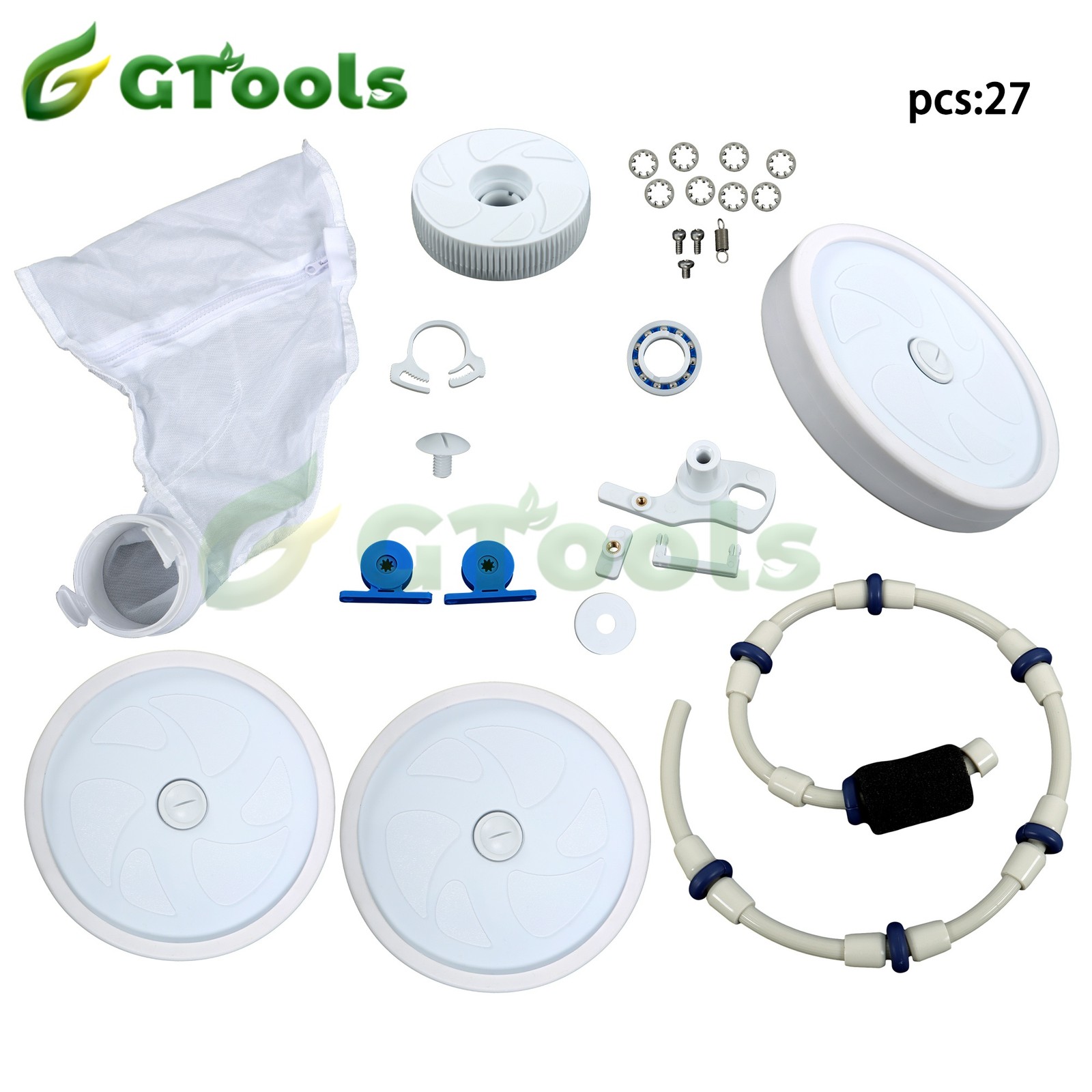 Pool Cleaner Tune Up Rebuild Repair Kit With Wheel Automatic For Polaris 280 180