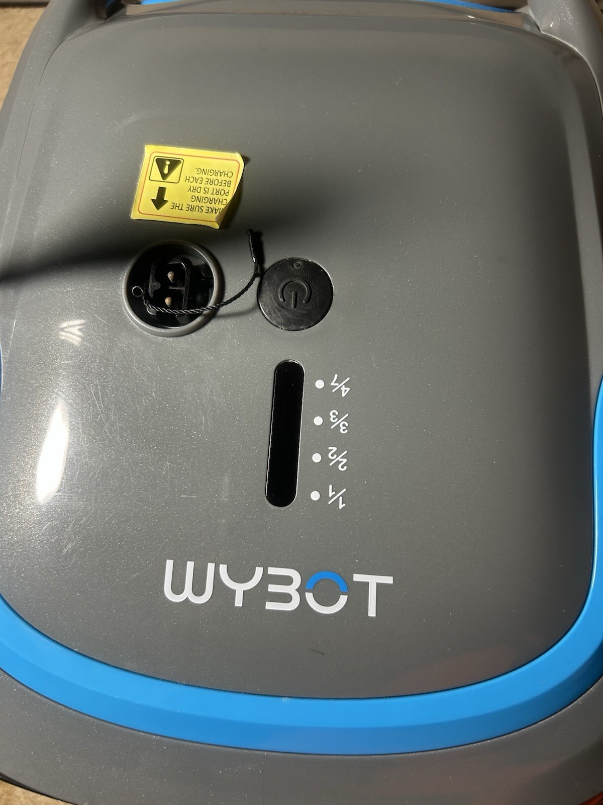 WYBOT A1 Cordless Pool Vacuum with Double Filters, Robotic Pool Cleaner
