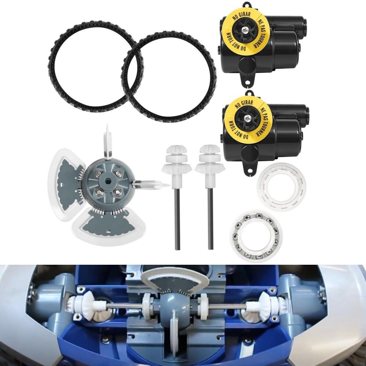 For Zodiac MX8 Elite MX6 Elite Pool Cleaner Factory Tune Up Kit R0796200