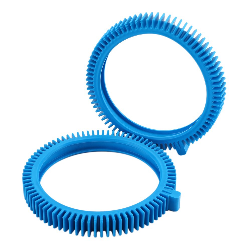2pcs Blue THE POOL CLEANER FRONT TIRES W/ HUMP PART 896584000-143