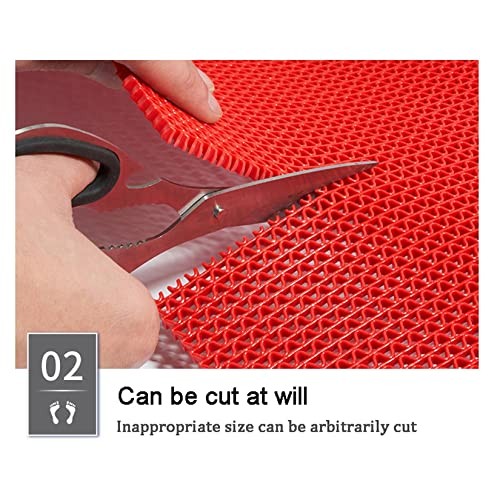 Drainage Non Slip PVC Floor Mats for Swimming Pool Bathroom Garage Restaurant