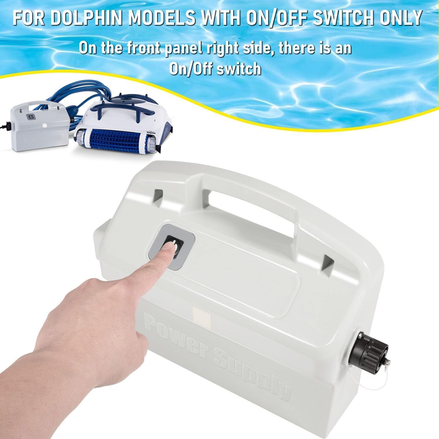 9995670-US-ASSY Replacement Power Supply for Dolphin Robotic Pool Cleaners