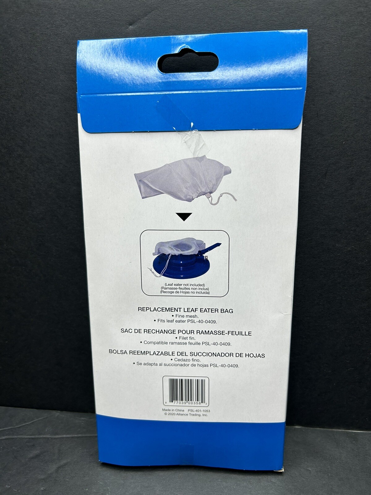 Pool Style Delux Debris White Mesh Bag, Fits Leaf Eater PSL-40-0409 – Fine Mesh