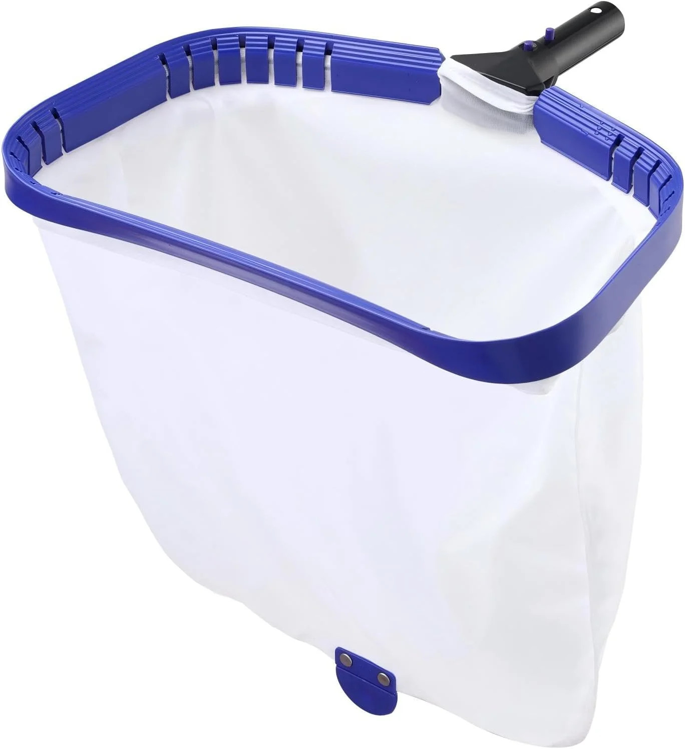 Heavy Duty Deep Bag Pool Skimmer Net, Professional Leaf Rake with Fine Nylon Mes
