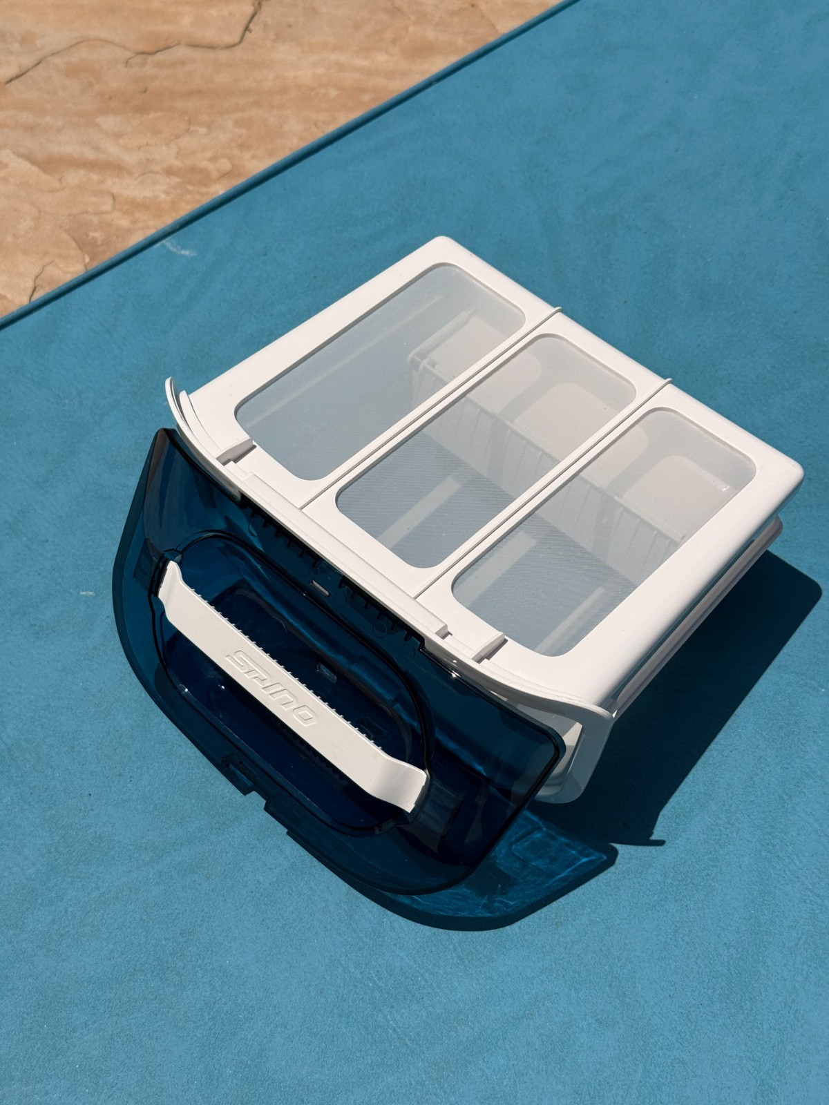 Spino E1 Cordless Robotic Pool Cleaner Wall & Waterline 1600 Sq Ft 210min App