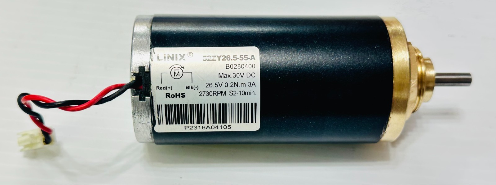 *TESTED* Linix Pump Motor B0280400 26.5 V 2730 RPM Pool Robot