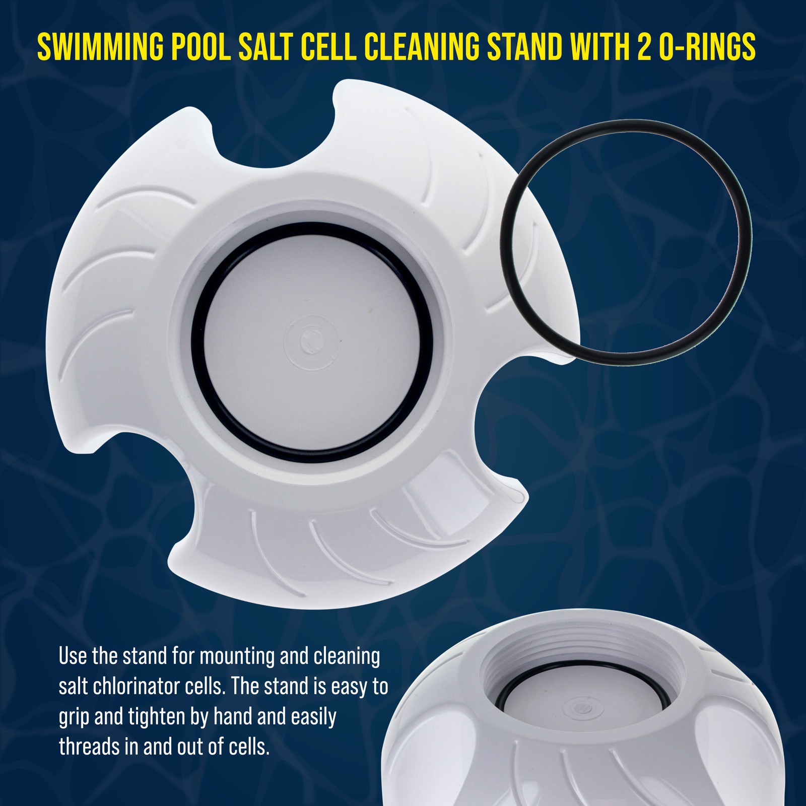 Pool Salt Cell Cleaning Stand -Replacement Compatible with Hayward GLX-CELLSTAND