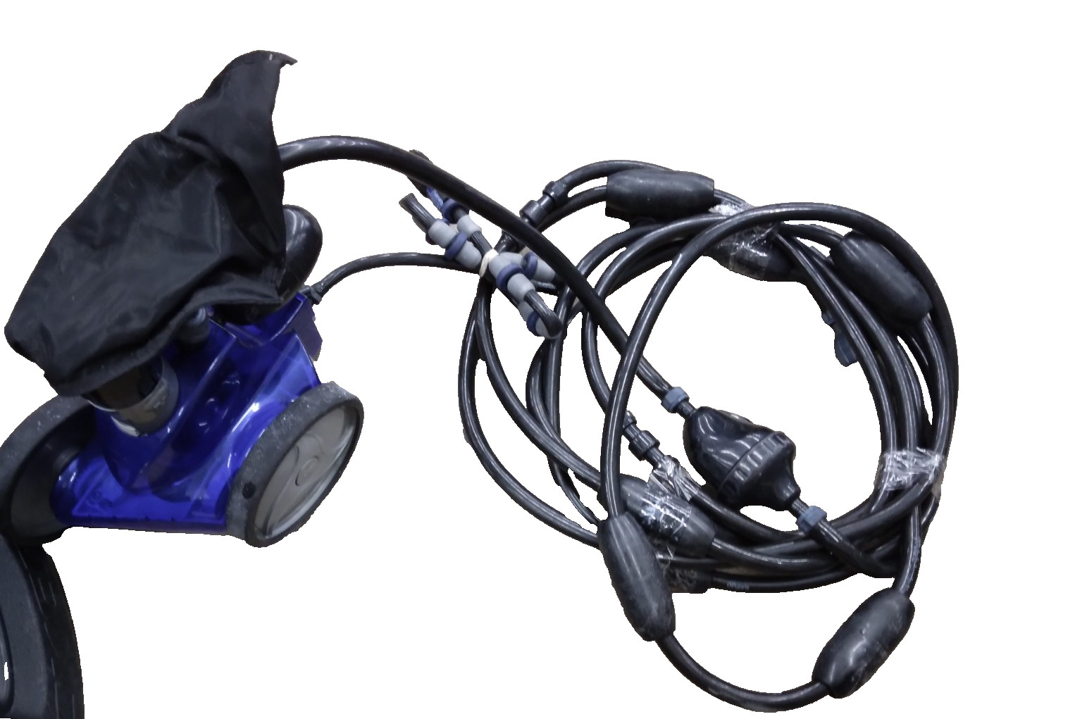Polaris TR35P Pressure Vacuum Pool Cleaner With Float Heads Extended Feed Hose