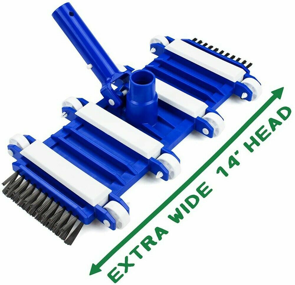 14&Prime; Swimming Pool Vacuum Head Above Ground & In Ground Pool Vacuum PRO Suction