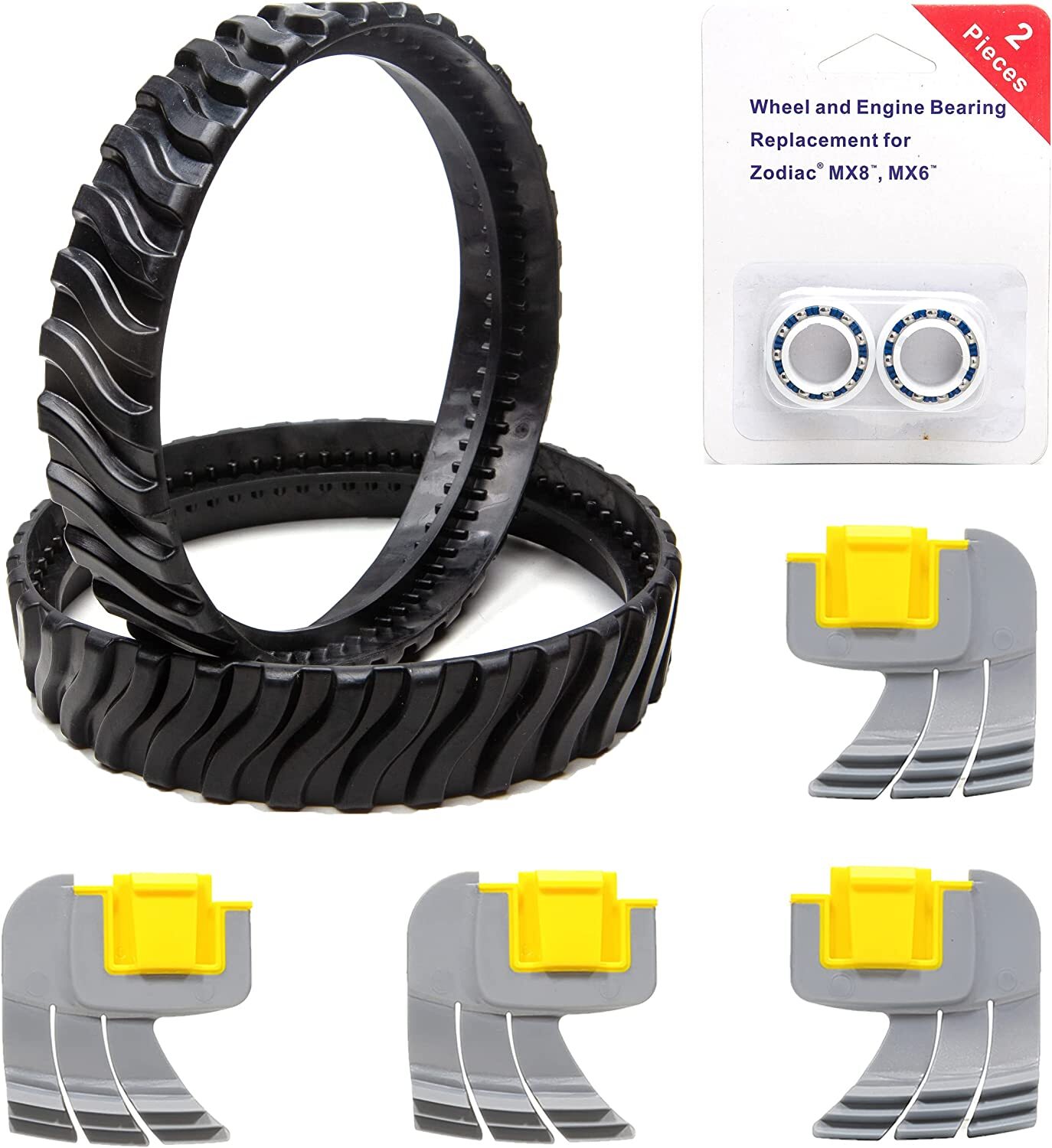 MX8/MX6 Tune Up Kit with Tire R0526100 Bearing R0527000 Scrubbing Brush R0714400