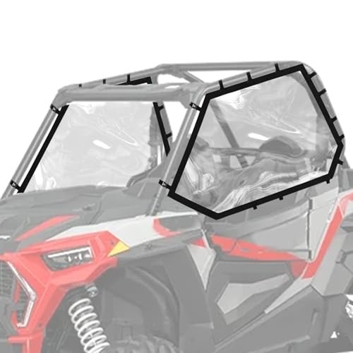 RZR Side Window Soft Windshield Snow-proof and Rain-proof Fit for Polaris RZR