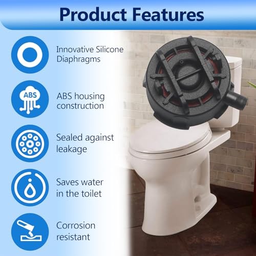 for Toto Replacement Valve Cap Assy THU123 with Sealing Diaphragm for All Dual