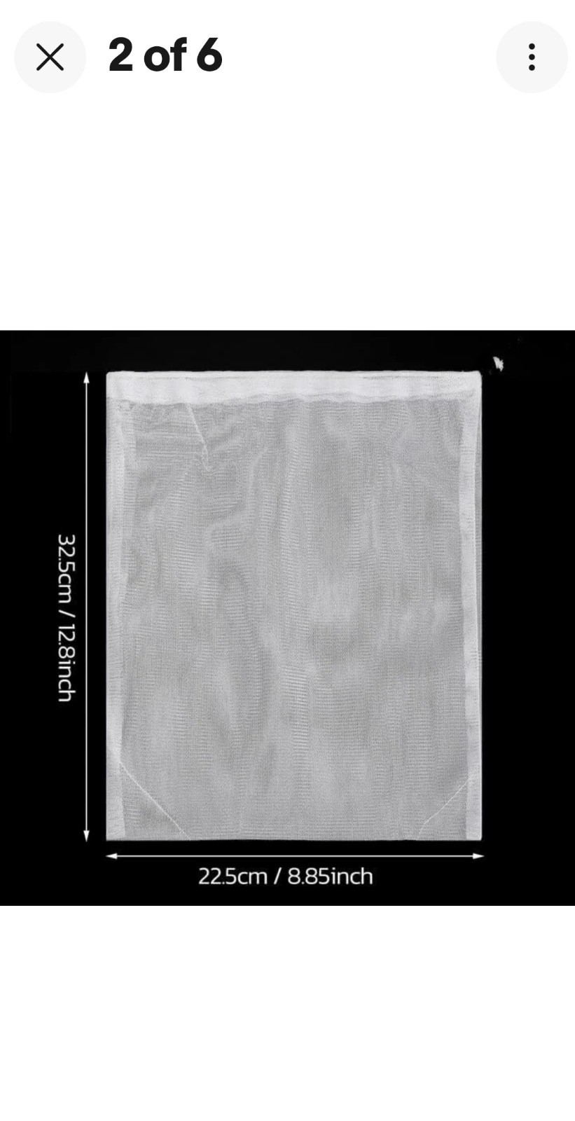 Aqua Ez ~Pool Clean Vacuum Replacement Bag – Nylon Fine Mesh Net With Pull Lock