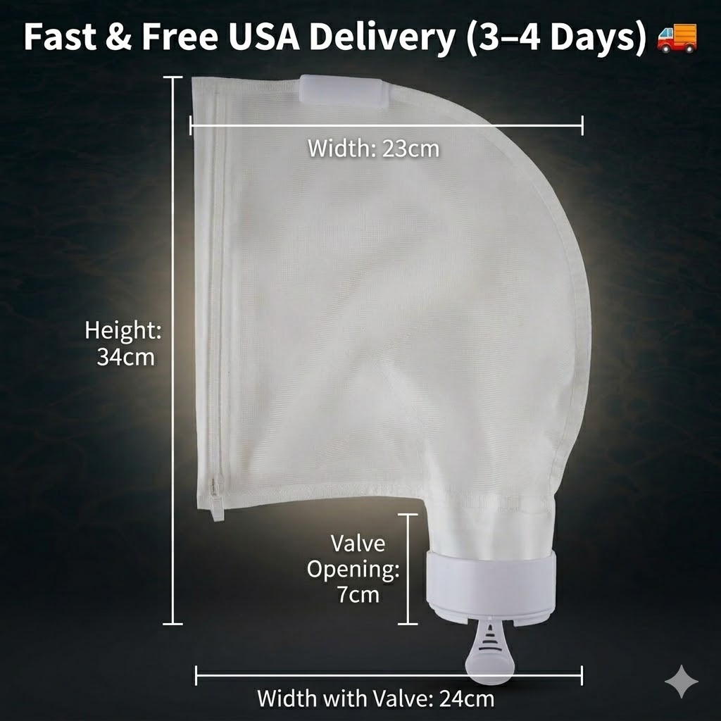 Pack Of 2 Original Genuine Polaris Pool Cleaner Part All Purpose Bag Replacement