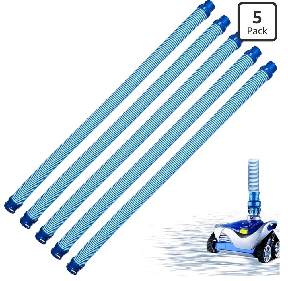 5-Pack 39&Prime; Pool Cleaner Hose for Zodiac MX6 MX8 X7 T3 T5 R0527700 Twist Lock