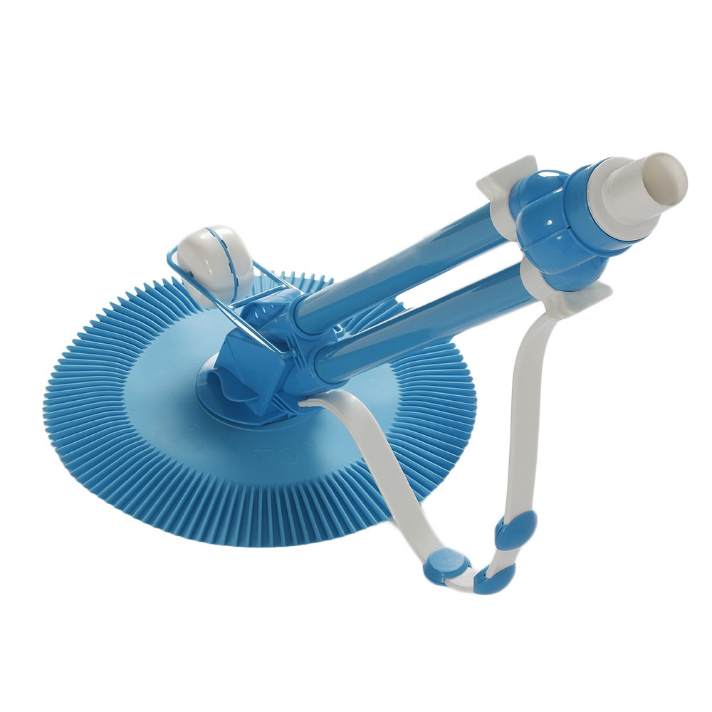 Automatic Swimming Pool Vacuum Cleaner Inground Above Ground & Hose Set Blue