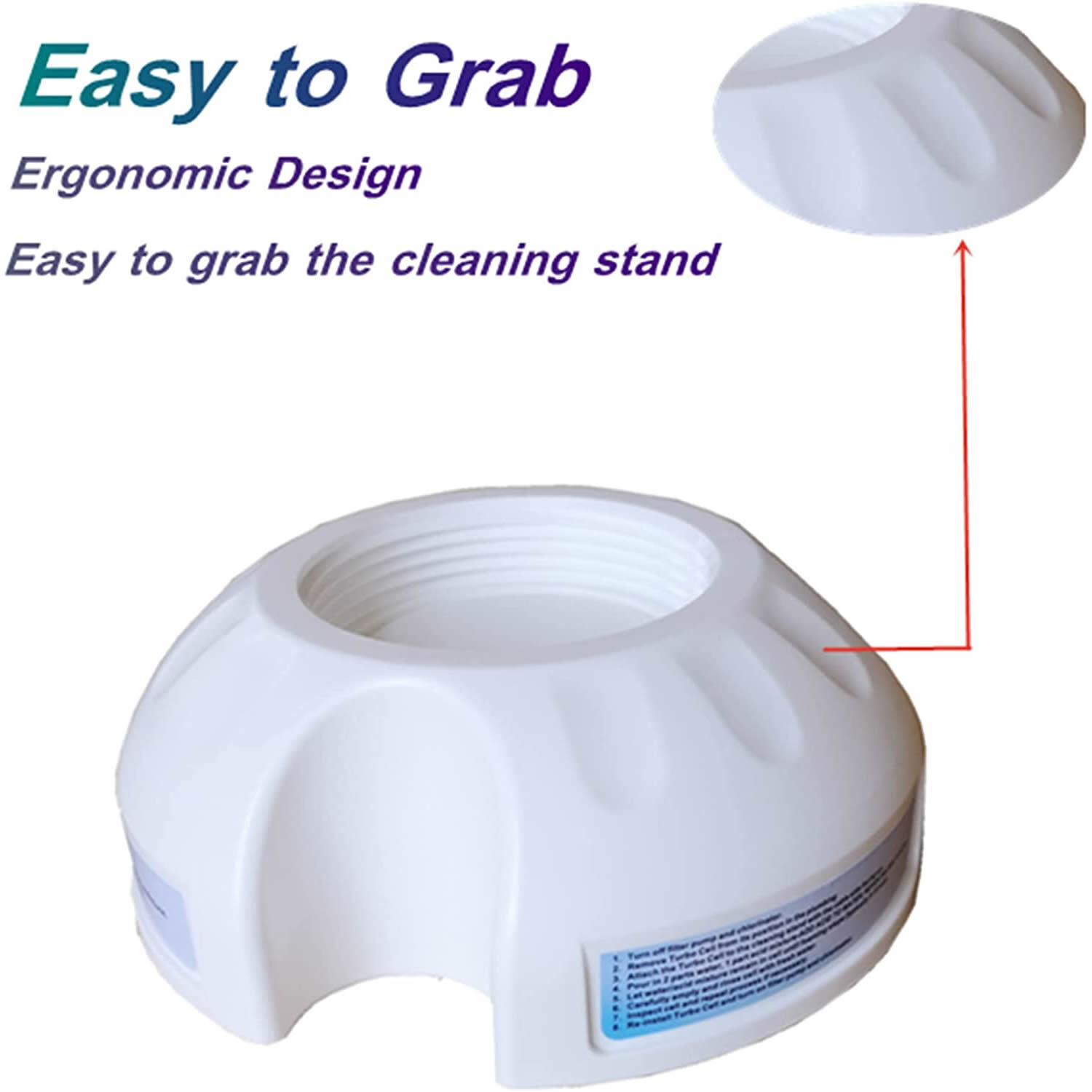 💎Pool Salt Cell Cleaning Stand Cap W/ O-ring For Hayward / Goldline T-Cell✨