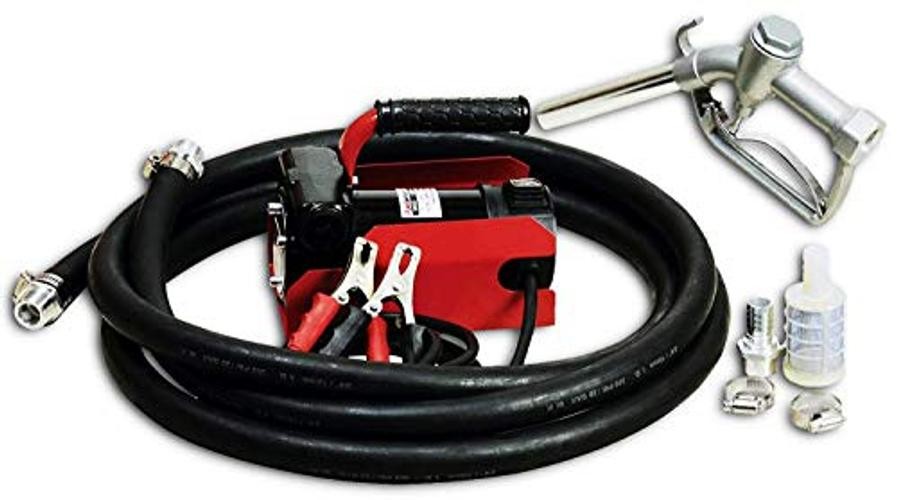 Diesel Fuel Transfer Pump Kit Portable 10GPM/40LPM Heavy Duty Electric DC 12V