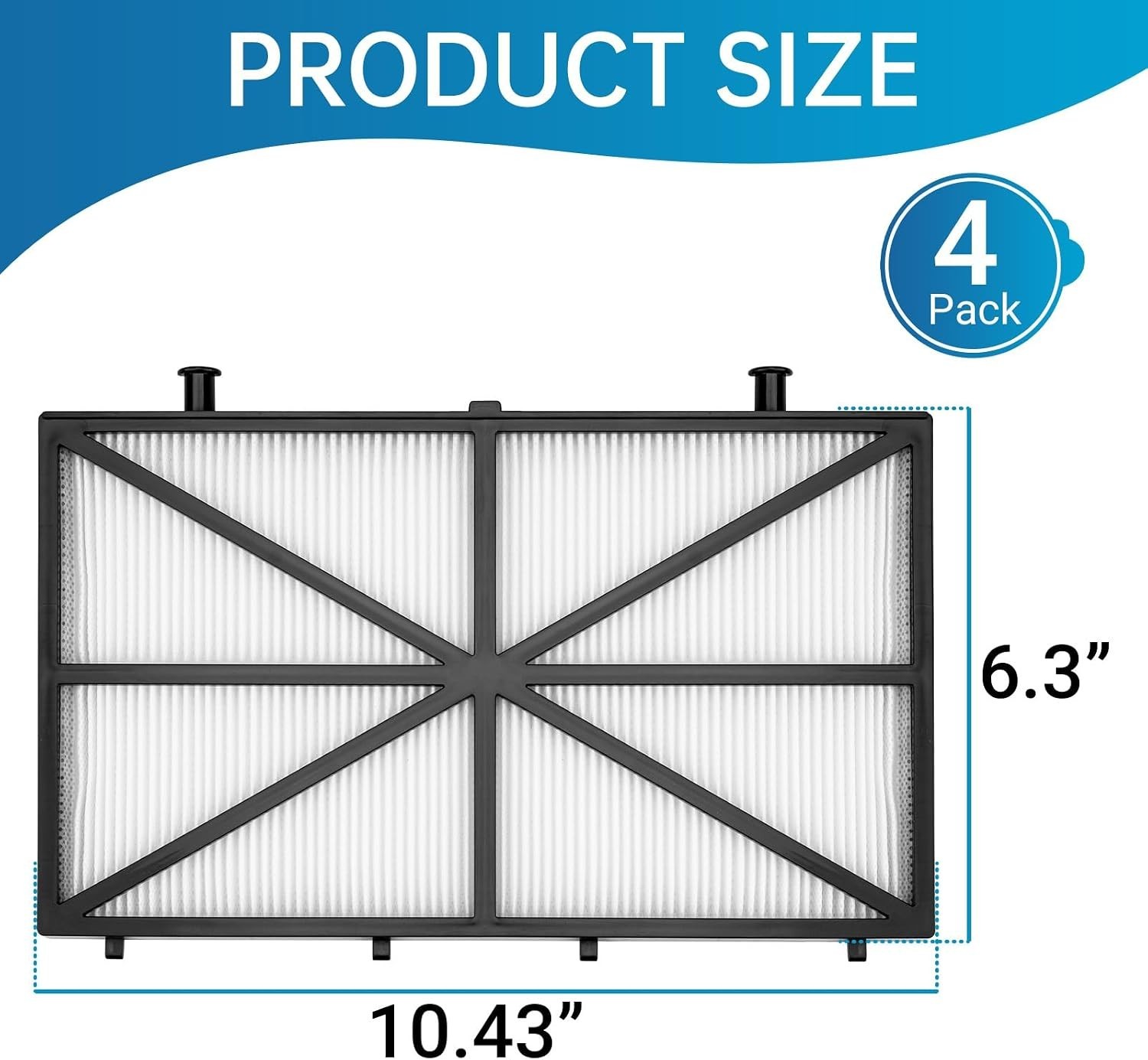 Filter for Dolphin Robotic Pool Cleaner Nautilus CC Plus M400 M500 9991432-R4 4