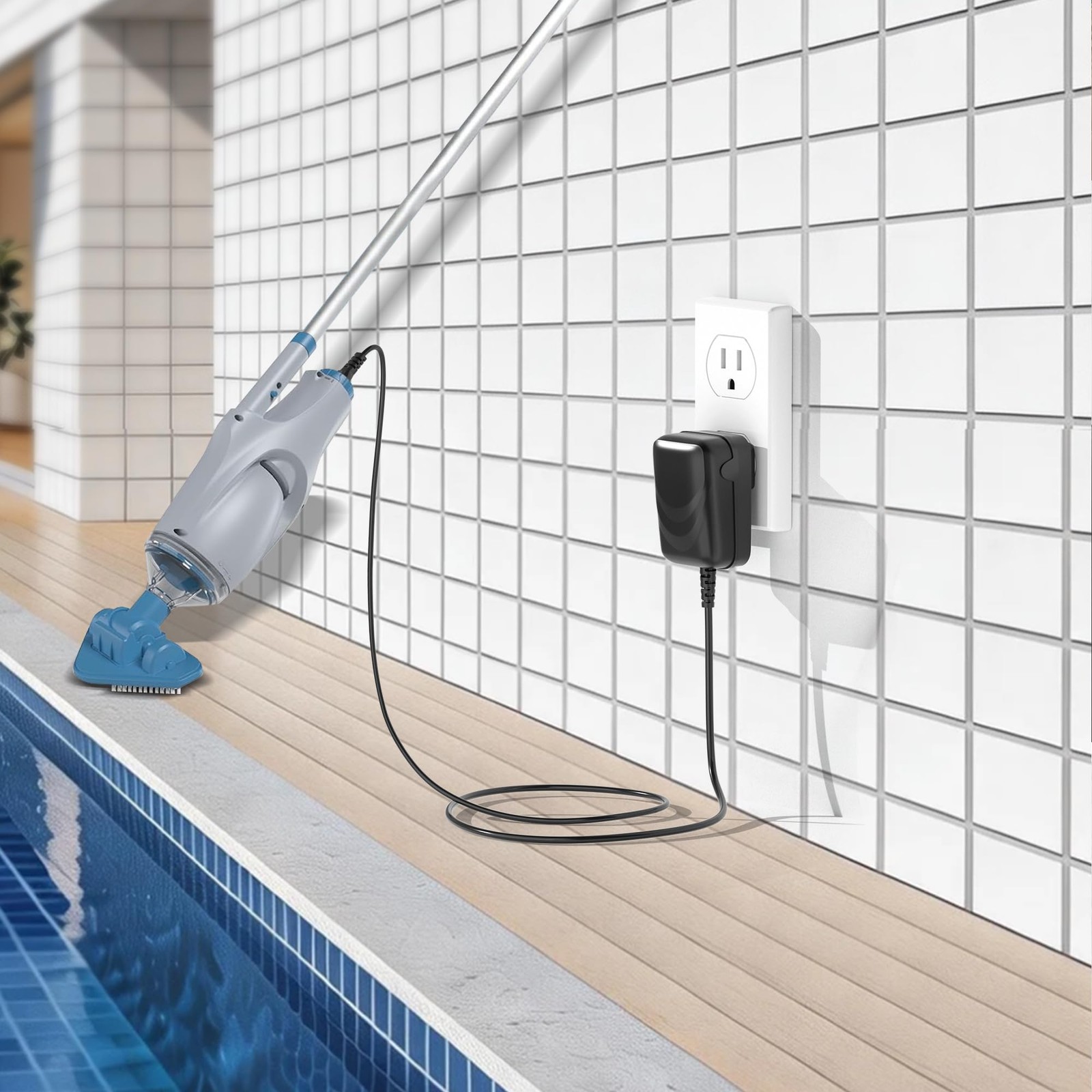 Charger for Kokido Cordless Pool Vacuum – with Xtrovac 100, 110, 200 & Telsa …