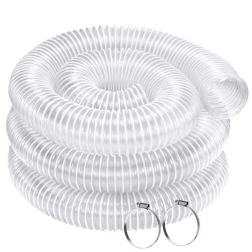 2.5 Inch x 10 Feet Dust Collection Hose – Heavy 2.5 Inch x 10 Feet + 2 clamps