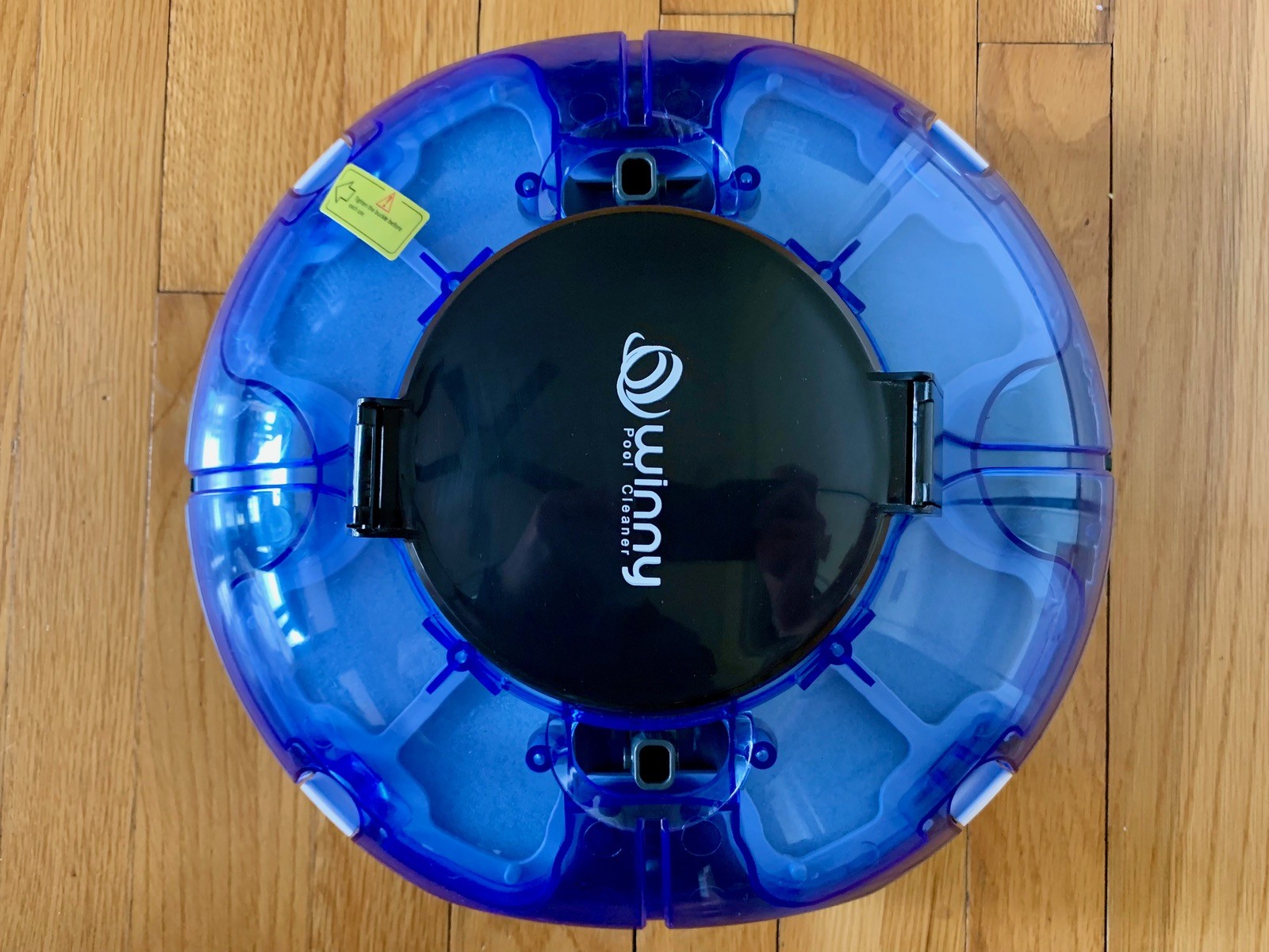 Cordless Robotic Auto Pool Vacuum Cleaner, Self-Parking, 650 Sq.Ft, 80 Min, LBB