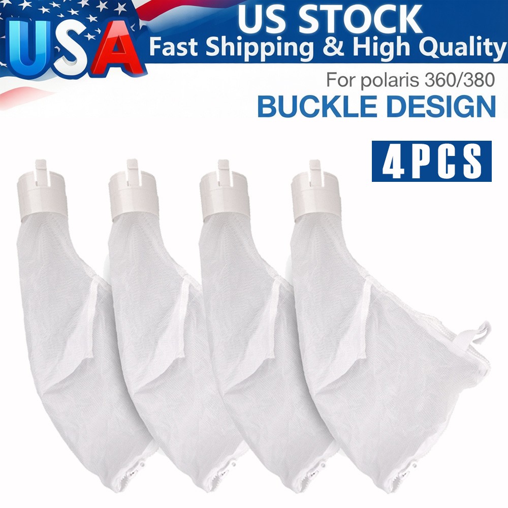 4pcs 360 380 for Polaris Bags All Purpose Filter Bag for Polaris Replacement