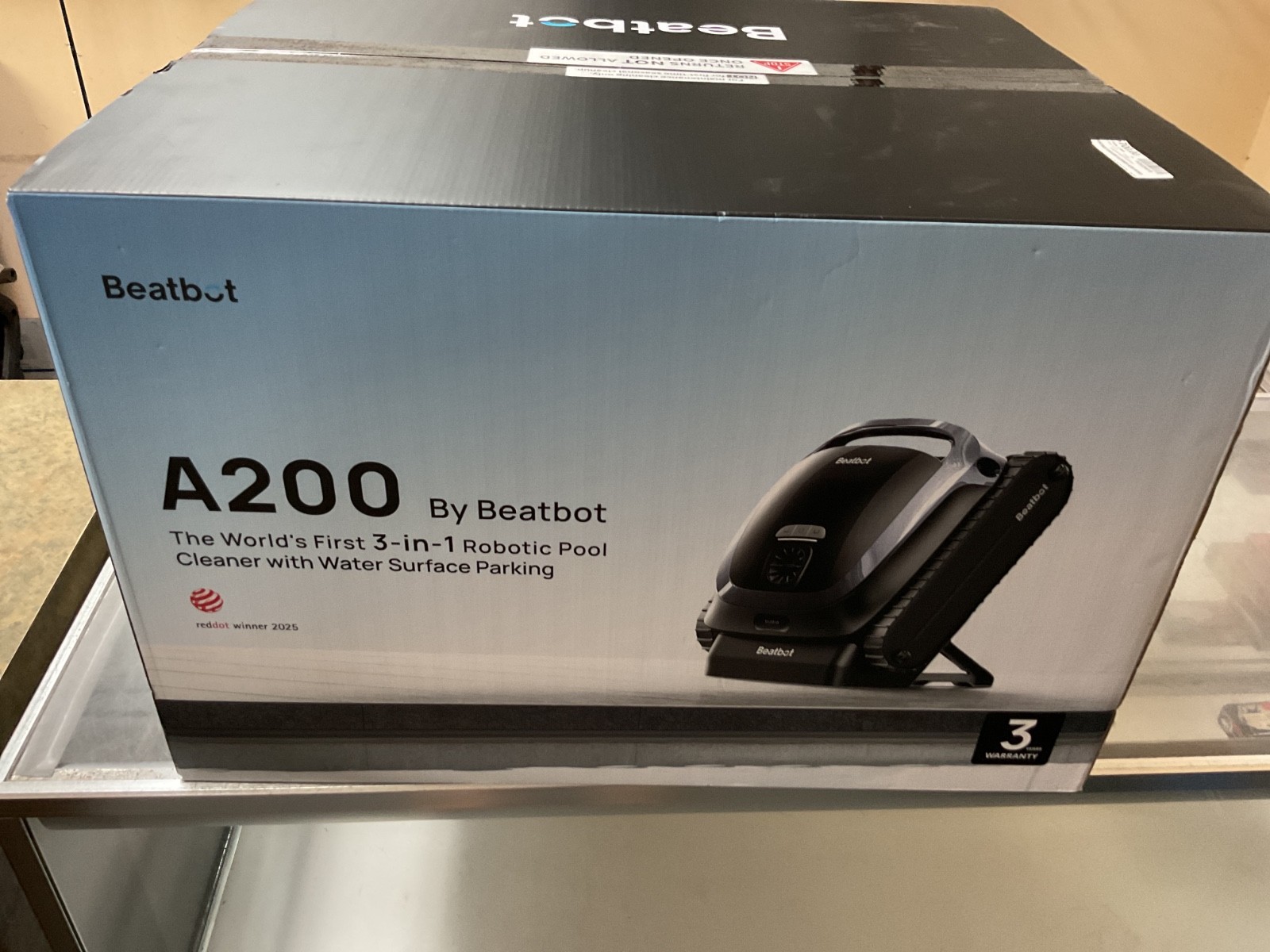 Beatbot A200 3-in-1 Robotic Pool Cleaner Black