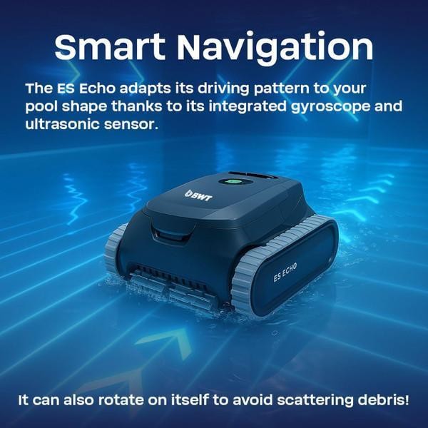 BWT ES ECHO Cordless Pool Robotic Cleaner