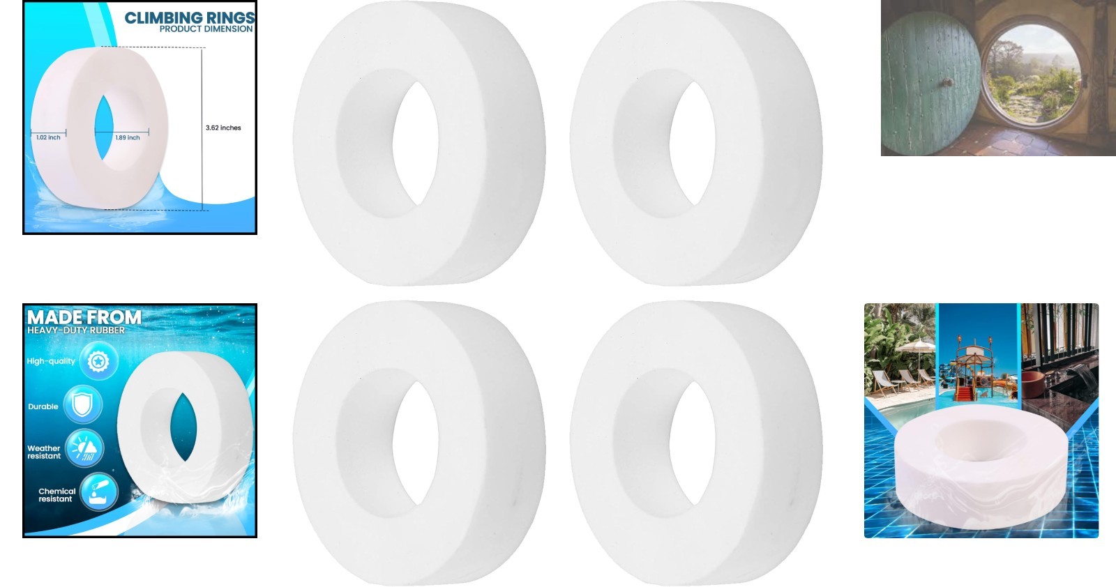 Quality Climbing Ring Set for Maytronics Dolphin 6101611-R4, Easy Installation