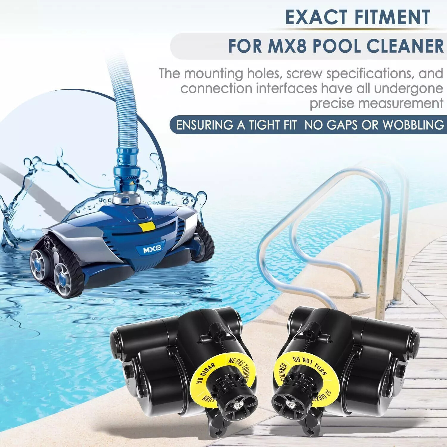 R0524800 R0524700 Device Side A/B for Zodiac Baracuda MX8,MX6,Elite Pool Cleaner