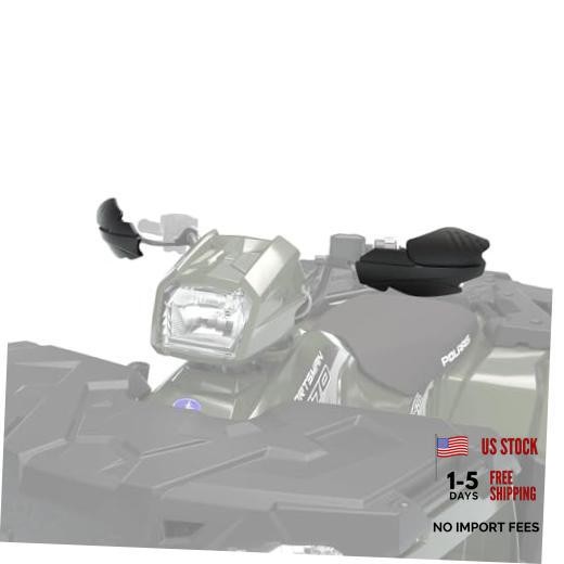 ATV Handguards in Black, 2 Pack
