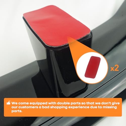Universal Rear Spoiler 54 Inch Seagull PRO Style Matte Black Rear Trunk