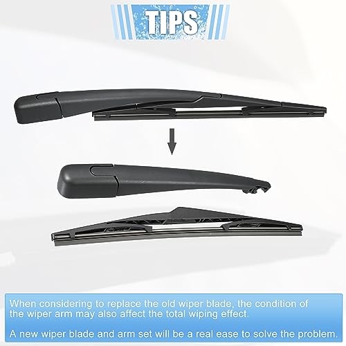 OEM Replacement Windshield Wiper Blade Arm Set for Hyundai