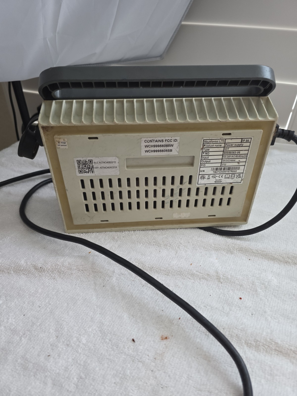 Dolphin Maytronics OEM Power Supply 99956083‑V6 Wi‑Fi CC Plus Parts Or Repair