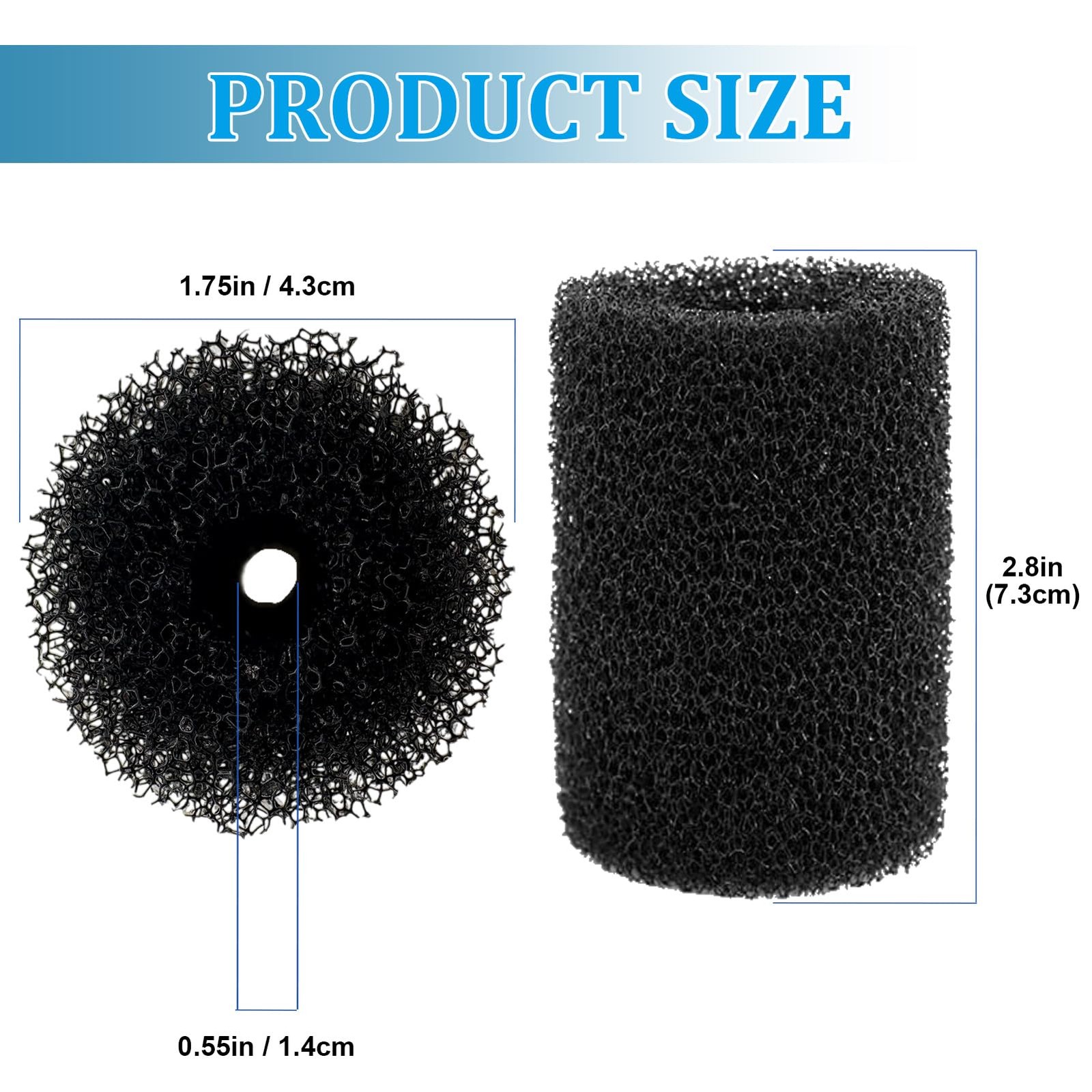 for Polaris Tail Scrubber, 12 Pack Pool Hose scrubbers Sweep Black