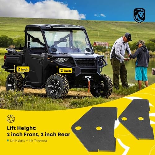 2 Inch Front & Rear Full Leveling Lift Kit Fit Polaris RZR 800 2008-2014, RZR
