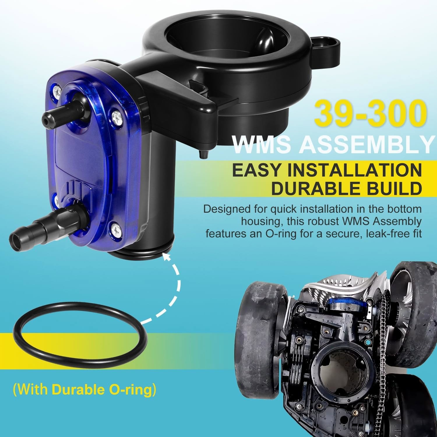 For Zodiac Polaris 3900 Sport Water Management System Assembly w O-Ring 39-300