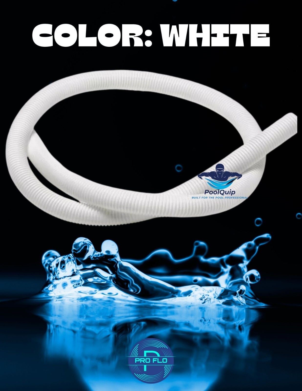 Pool Cleaner 6-Ft Cuff-less Feed Hose Replacement for Polaris 360 9-100-3102