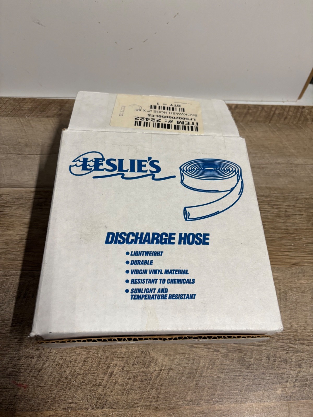 Pool Discharge Backwash Hose – Leslie&rsquo;s – 2&Prime; x 50 feet