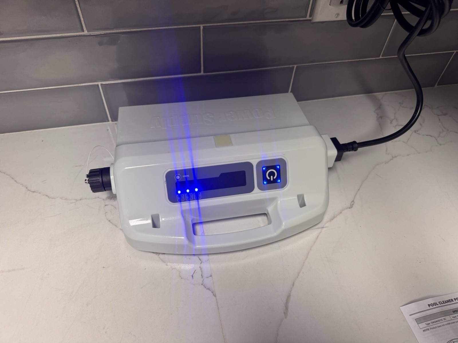 BZCOVAC Dolphin Pool Cleaner Power Supply 180W Weekly Timer 9995672